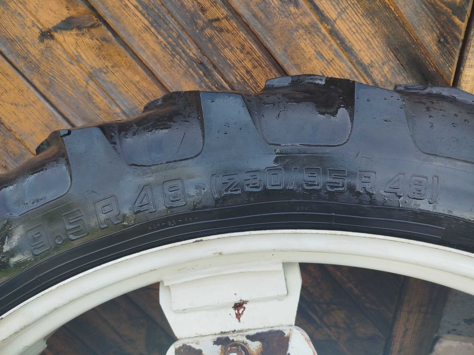Wąskie kola 9.5 R48 230/95 gwiazda skręcane opryskiwacz międzyrzędzia