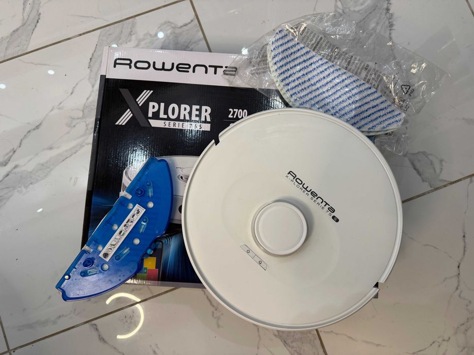 Робот-пылесос моющий Rowenta RR8577WH