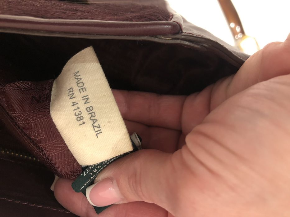 Кожанная сумка брендовая