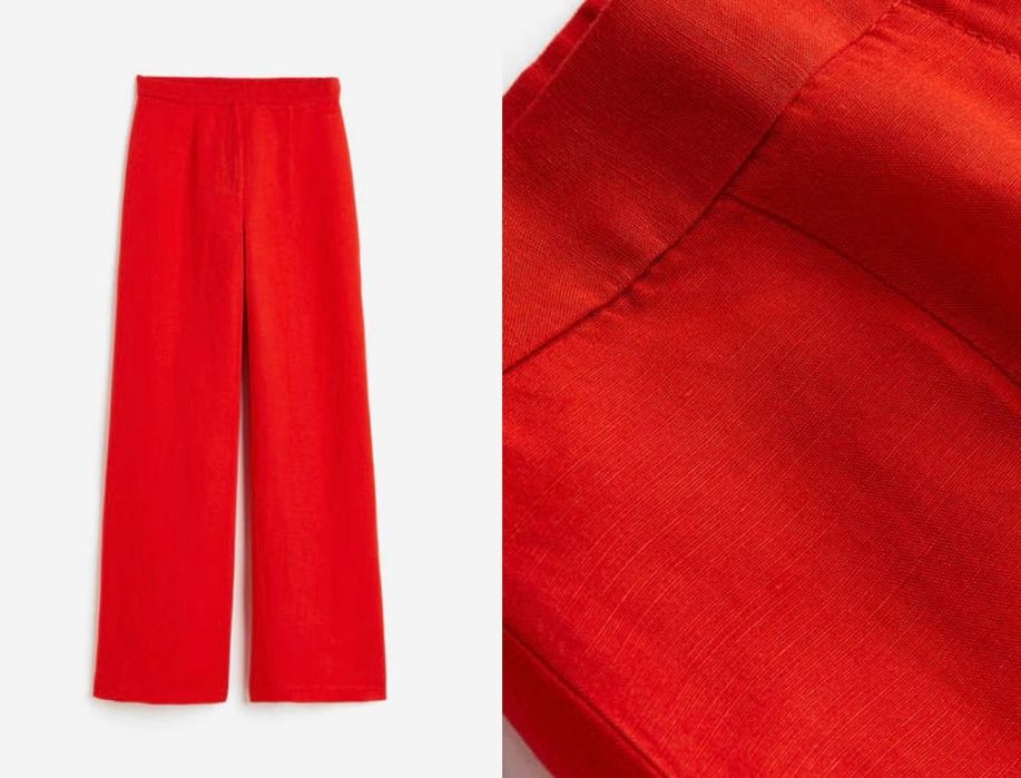Жіночі лляні штани H&M