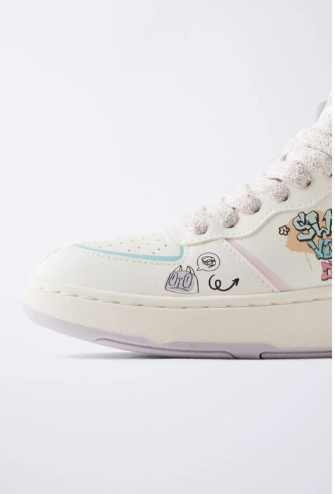 Високі кросівки, хайтопи Zara р. 31,32,33,36,37,39