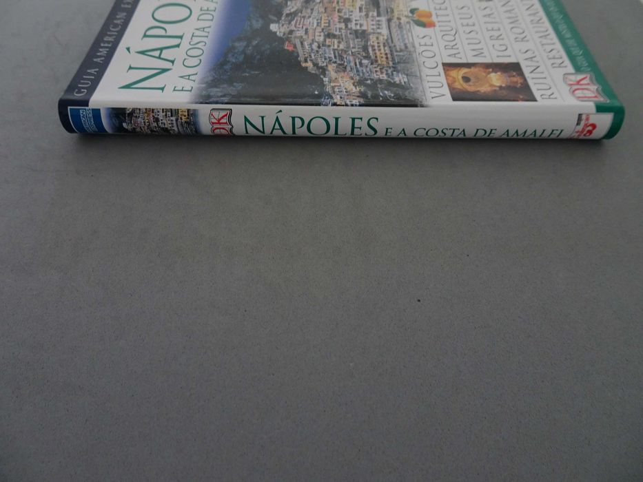 Livro Guia American Express - Nápoles e a Costa de Amalfi
