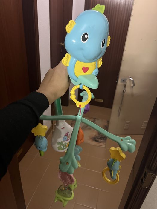 Mobile fisher price seahorses