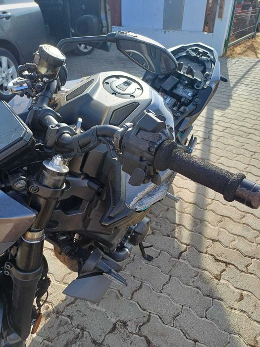 Yamaha MT09 Acidentada