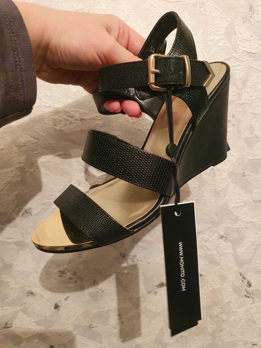 Mohito nowe sandały koturna 37 z metką