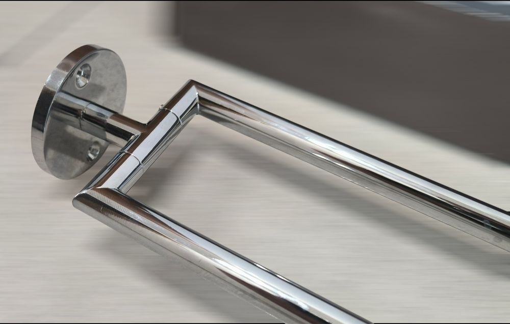 Tchibo stabilny wieszak na ręczniki 44,7cm chrom