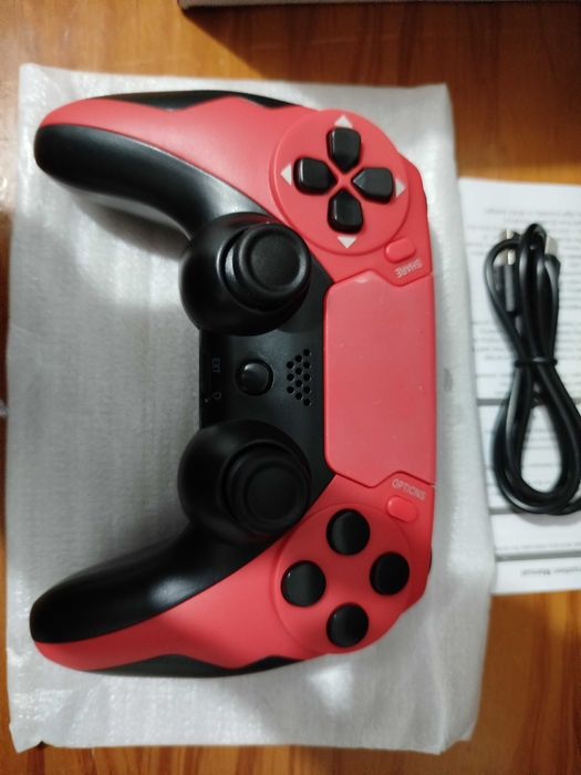 Comando NOVO PS4, PS3 e PC sem fios wireless Bluetooth, cabo incluído