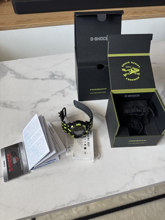 Casio G-shock GW-8200TPF Frogman Nowy Gwarancja Zibi Full Zestaw
