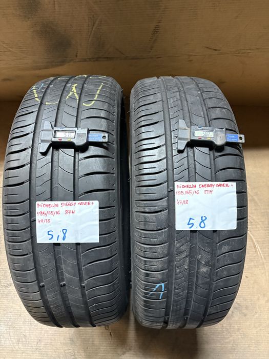 2x 195/55R16 87H MICHELIN ENERGY SAVER + opony letnie