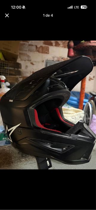 Capacete de motocross alpinestars SM5