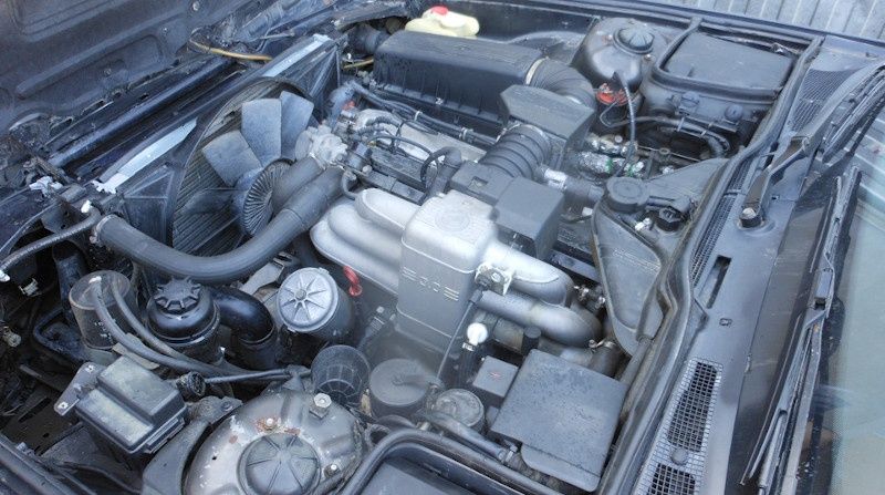 Silnik BMW E32 E34 M30B30 + manualna skrzynia biegów