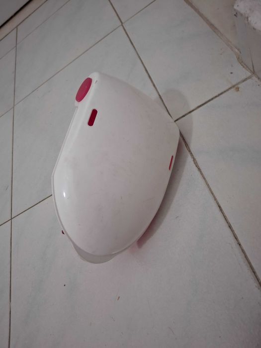 mala de bicicleta e 2 rodinhas de apoio