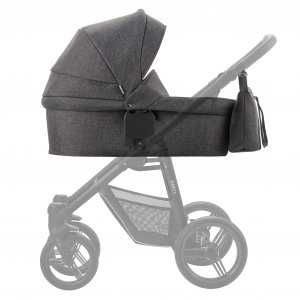 Gondola BEBETTO Grey do wózków Nico Estilo Holland Luca Pascal + Torba