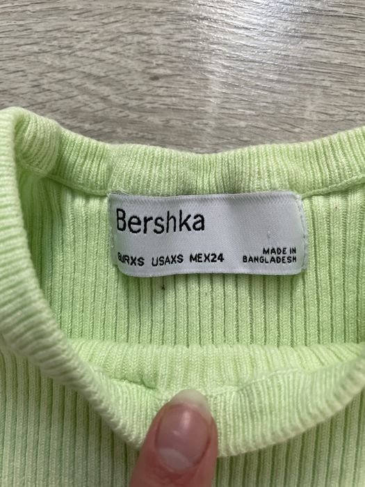 Bershka zielony top