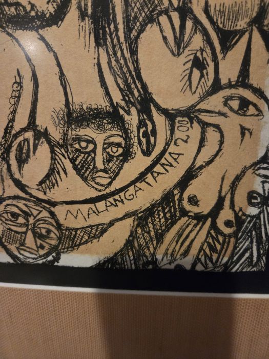 Serigrafia de Malangatana