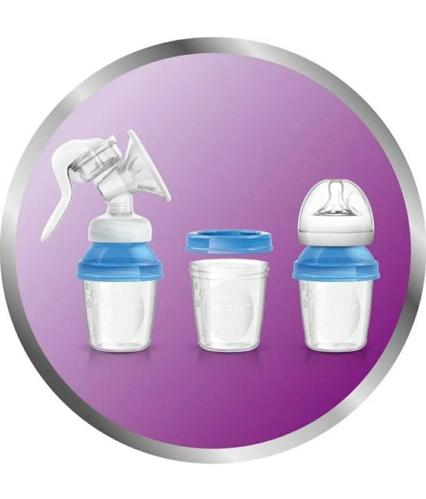 Bomba tira-leite manual Philips Avent SCF330 + OFERTA de adaptador