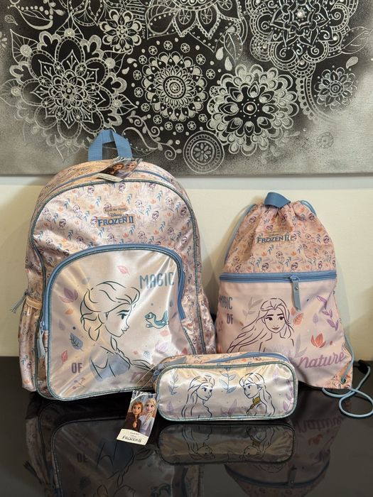 Mochila Escolar conjunto