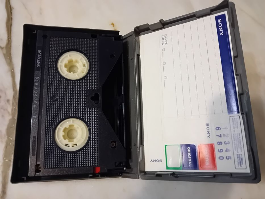 Cassete Video Sony Betacam 30MA