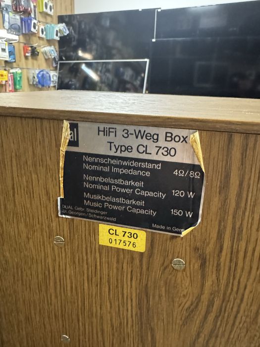 HiFi Колонки Dual CL 730