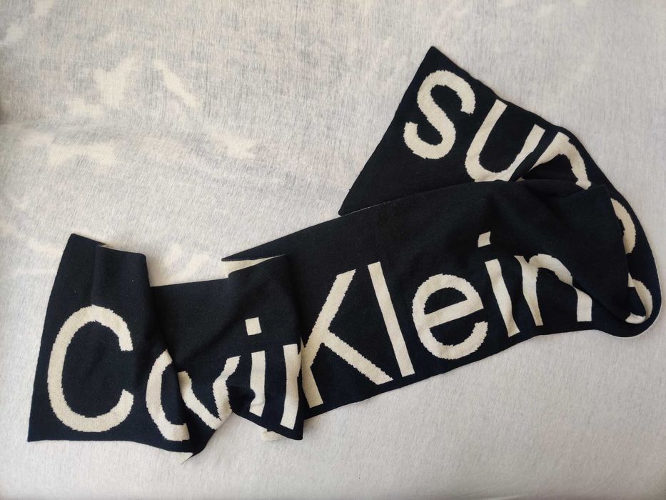 Szalik Calvin Klein Jeans męski nowy zimowy ciepły oryginalny