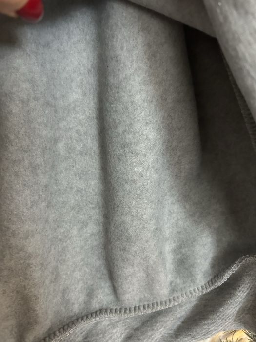 Dres ocieplany komplet dresowy damski bawełniany szary M L XL 2XL