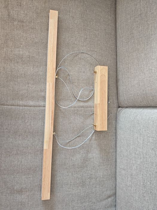 Nowoczesna lampa LED 80cm  styl nordycki