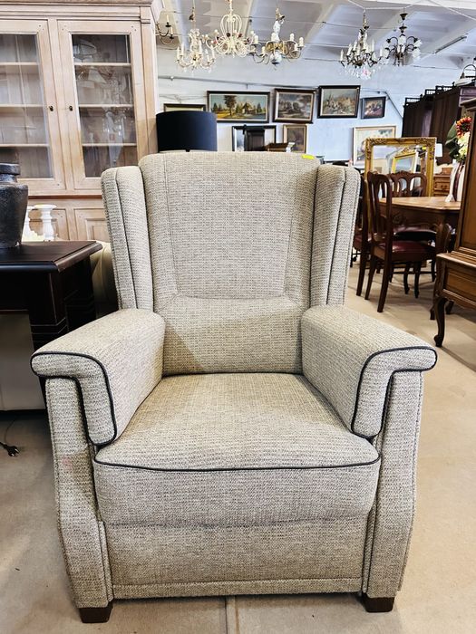 Bardzo zdbany i komfortowy, holenderski FOTEL USZAK :)