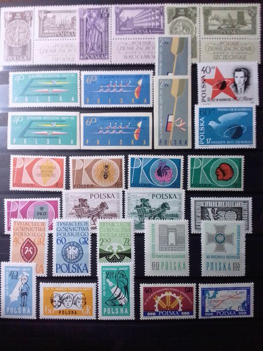 Znaczki pocztowe rok 1960-1