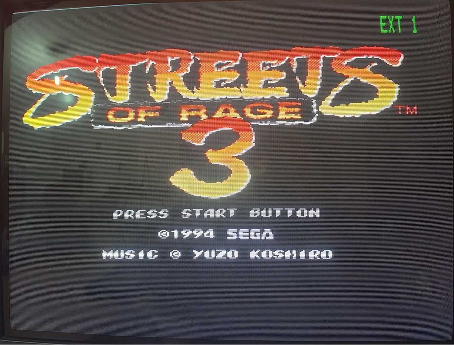 Streets of Rage 3 Mega Drive