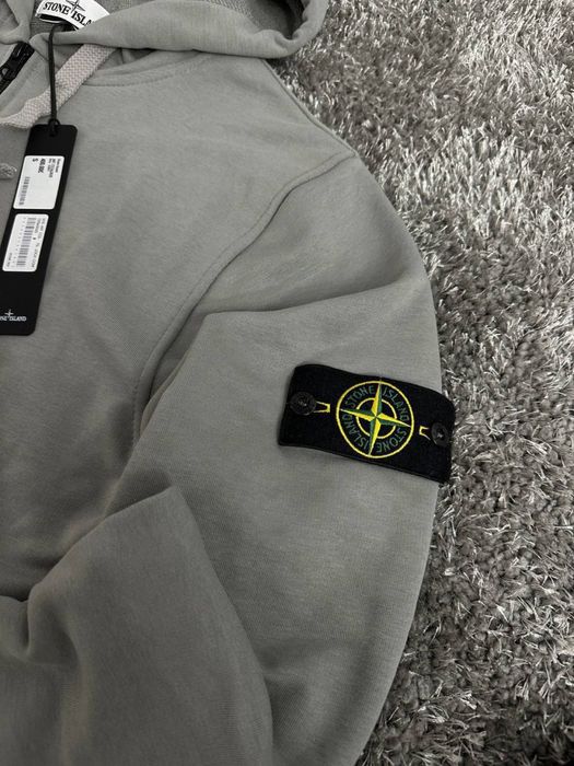 Bluza Stone Island z dekoltem na zamek