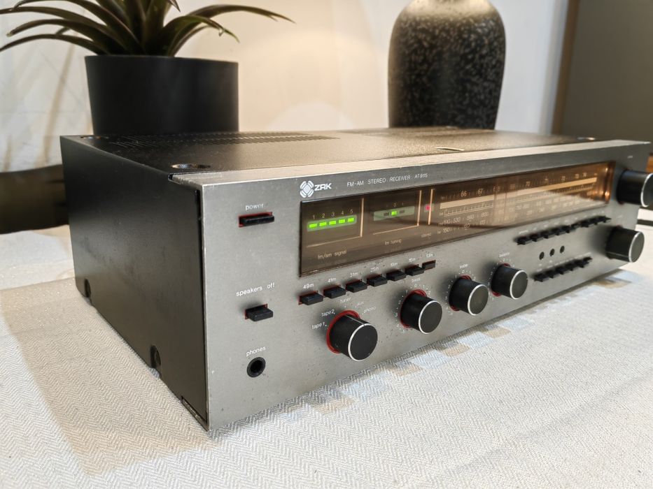 Amplituner Unitra ZRK AT9115 Sprawny Ładny PRL