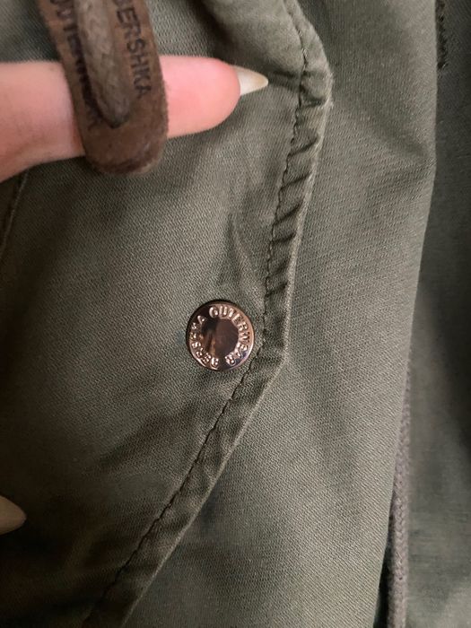 Bershka kurtka parka M na L ocieplana