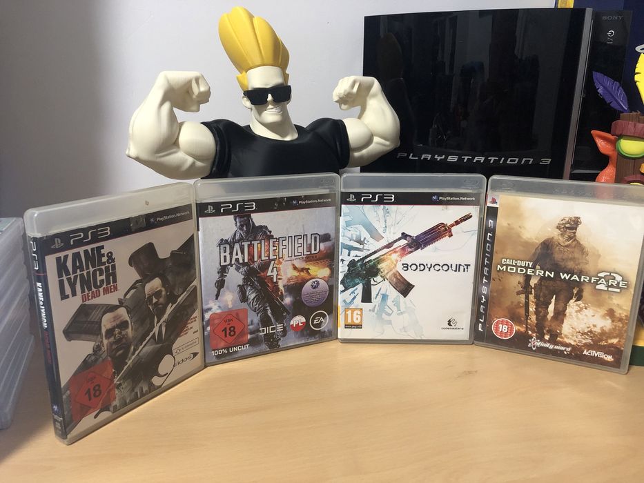Zestaw Strzelanek Call of Duty  Battlefield PL PS3 PlayStation 3