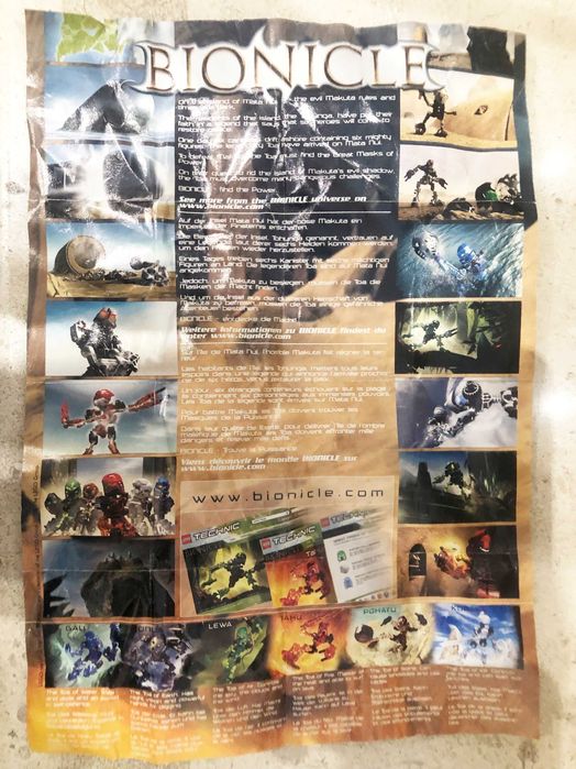 LEGO Technic RoboRiders e Bionicle