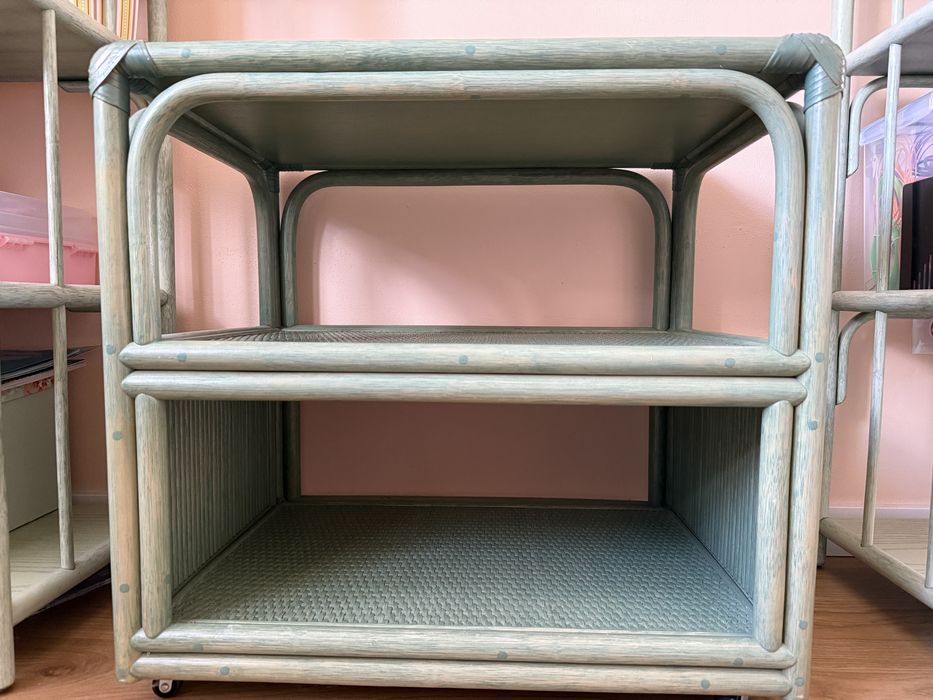 Szafka vintage Rattan