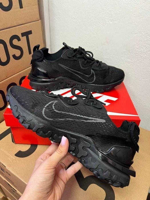 Мужские кроссовки Nike React Vision Lux Black. Размеры 40-45