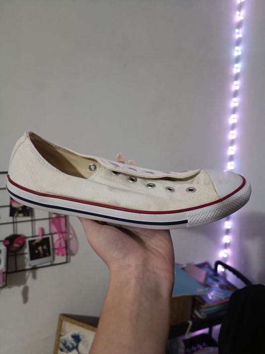 білі кеди converse