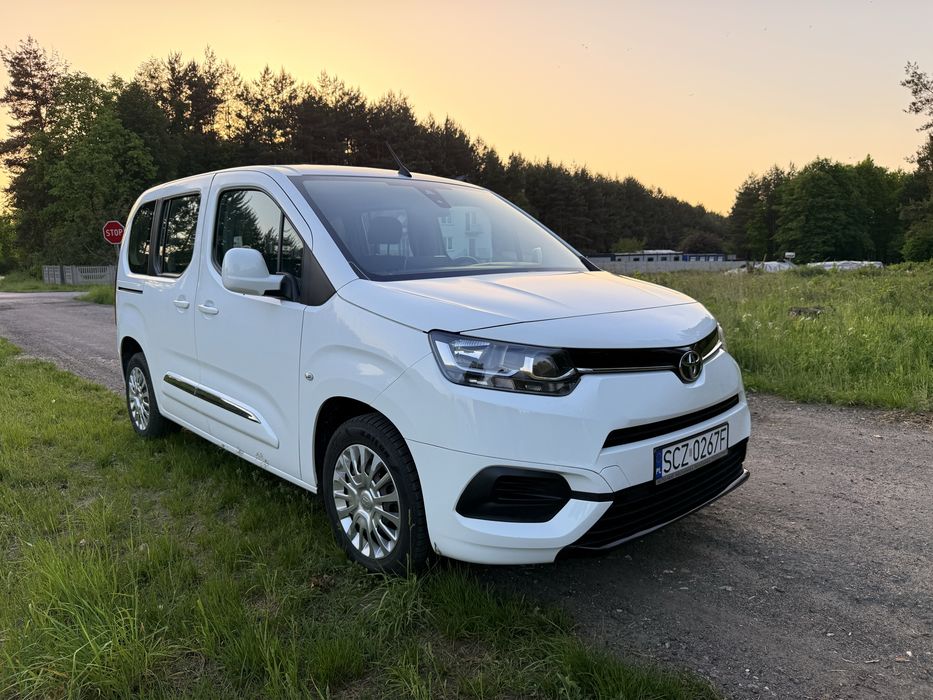 Toyota ProAce City Verso 1.5 BlueHDI 102KM Salon Polska Prywatnie Android Auto Bluetooth