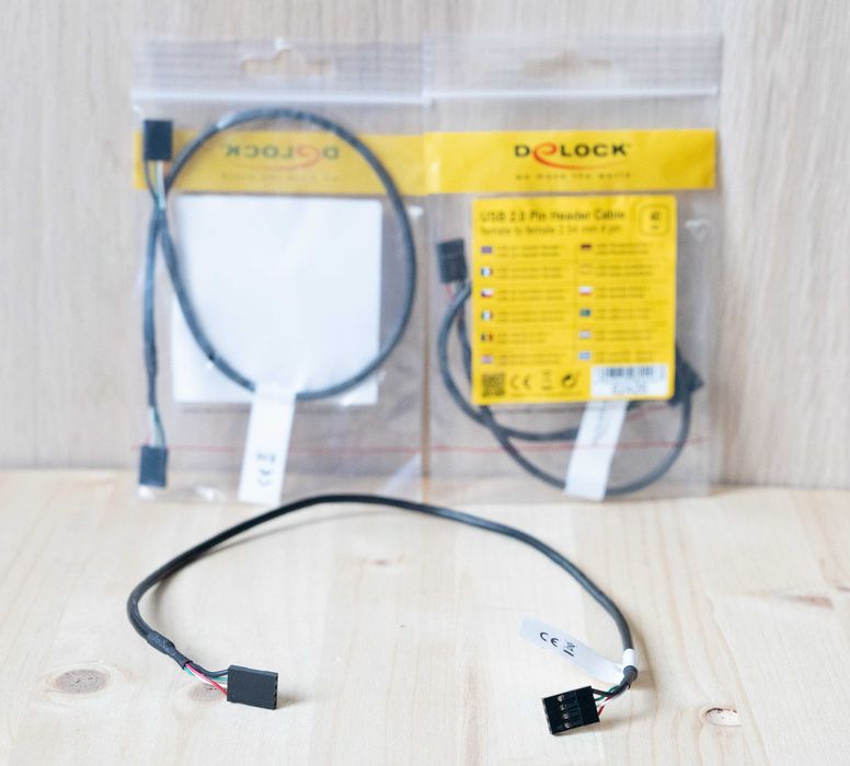Kable 4 pin USB RGB 3 sztuki