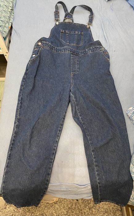 Spodnie ogrodniczki jeans