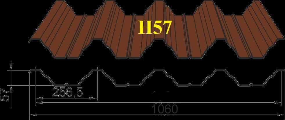 Профнастил профлист кровельный и стеновой от производителя