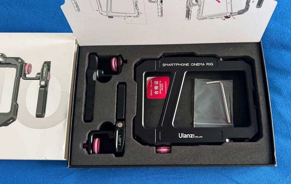 Estabilizador de Telemóvel Ulanzi SmartPhone Cage Video Rig Handle