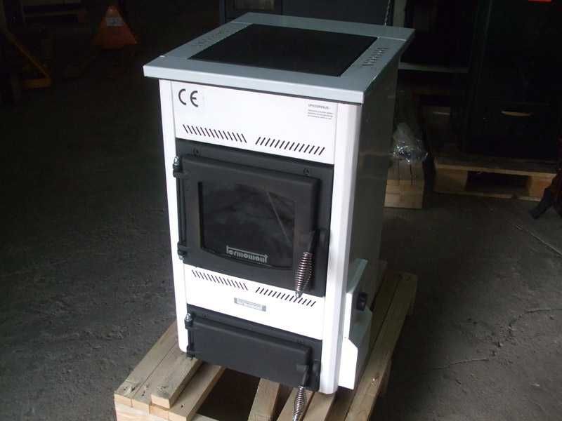 Piec kuchenny Termomont - Temy ES-10 z funkcją c.o. 10 KW.
