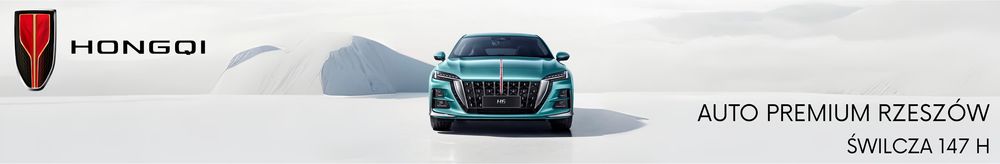Hongqi Auto Premium Rzeszów top banner