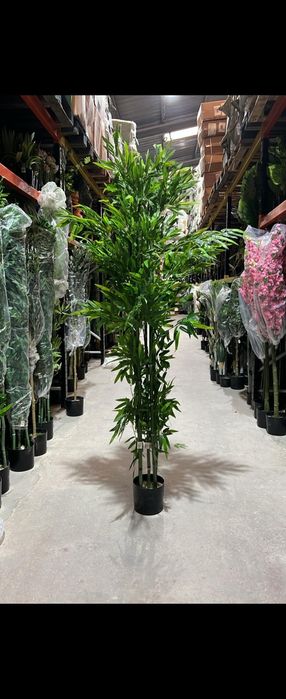 Arvores bambus realistas para decorações para entregas