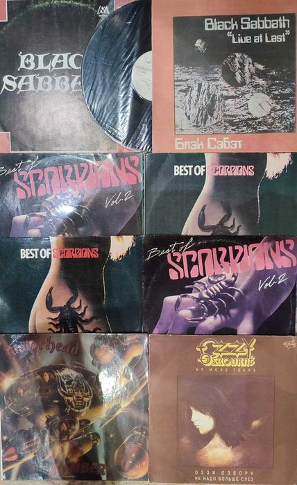 виниловые пластинки зарубежных исполнителей