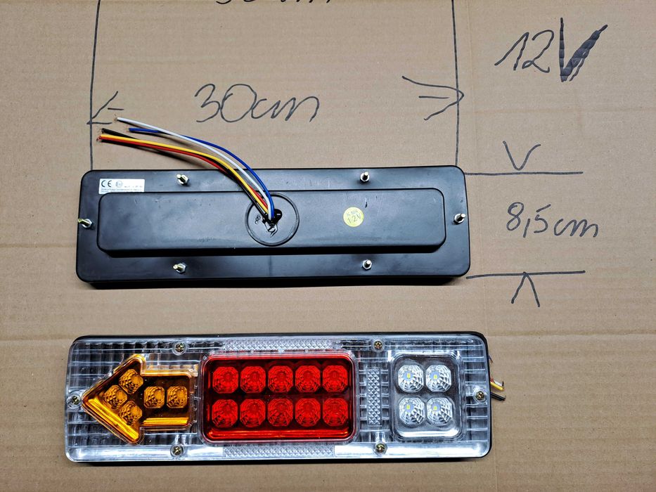 lampa tylna led busa lawety przyczepki ursus diodowa ledowa