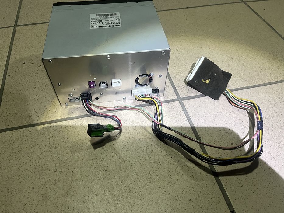 Магнітола 2 din sanyo c850-v6-600b навігація tom tom