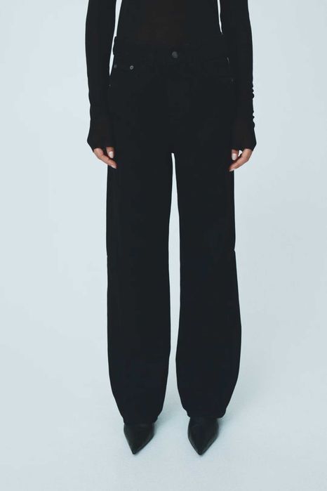 -50% Studio Collection H&M Dżinsy czarne r.38