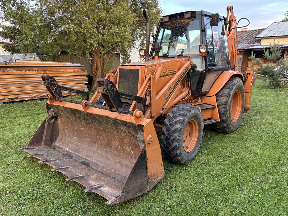 Koparko ładowarka case 580sk 4x4 teleskop krokodyl super stan